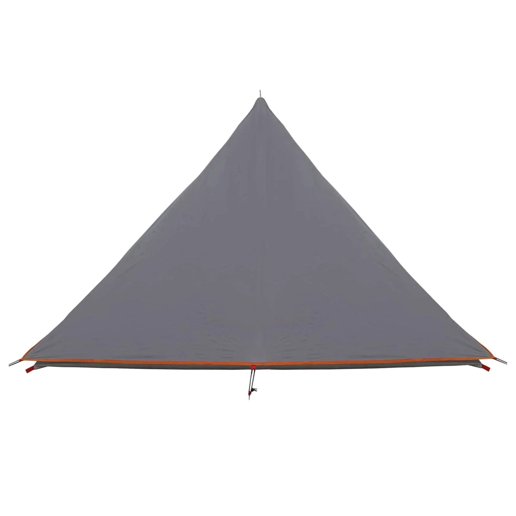 Tenda da backpacking Grigio e arancione 222 x 85 x 125 cm 42017417