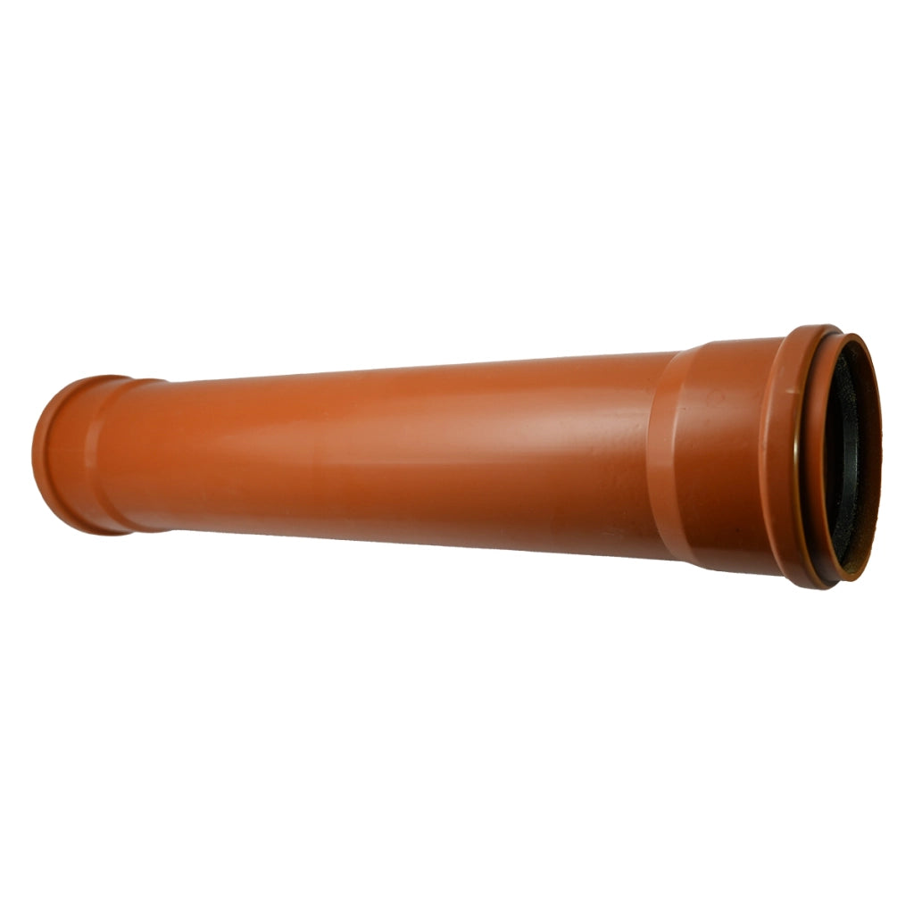 TUBO 2 BICCHIERI RAL  8023- Diam. 140 lungh. 3000- ESCLU- pezzi 1