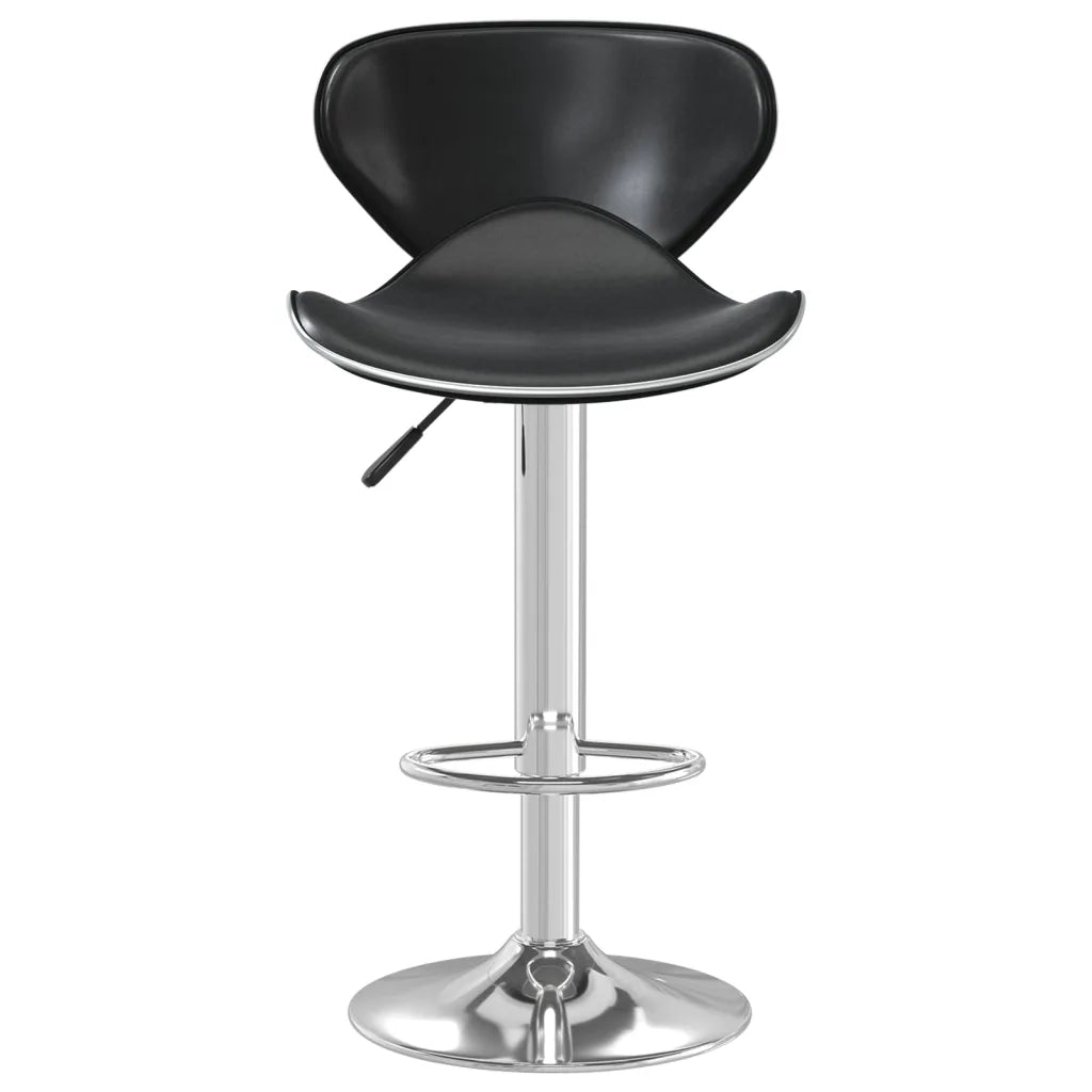 Sgabello da Bar Nero in Similpelle 335130