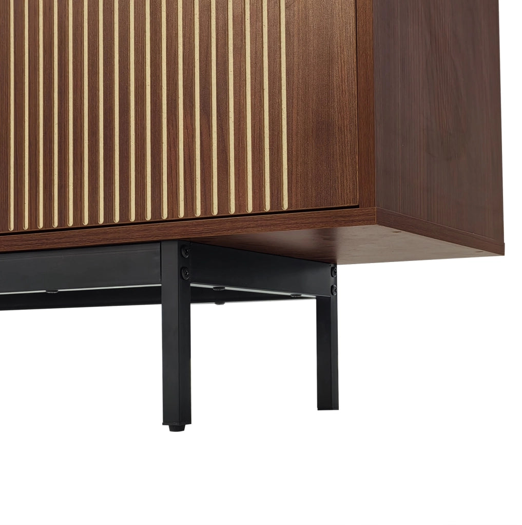 Mobile TV moderno con LED, Bluetooth e app, 200 cm