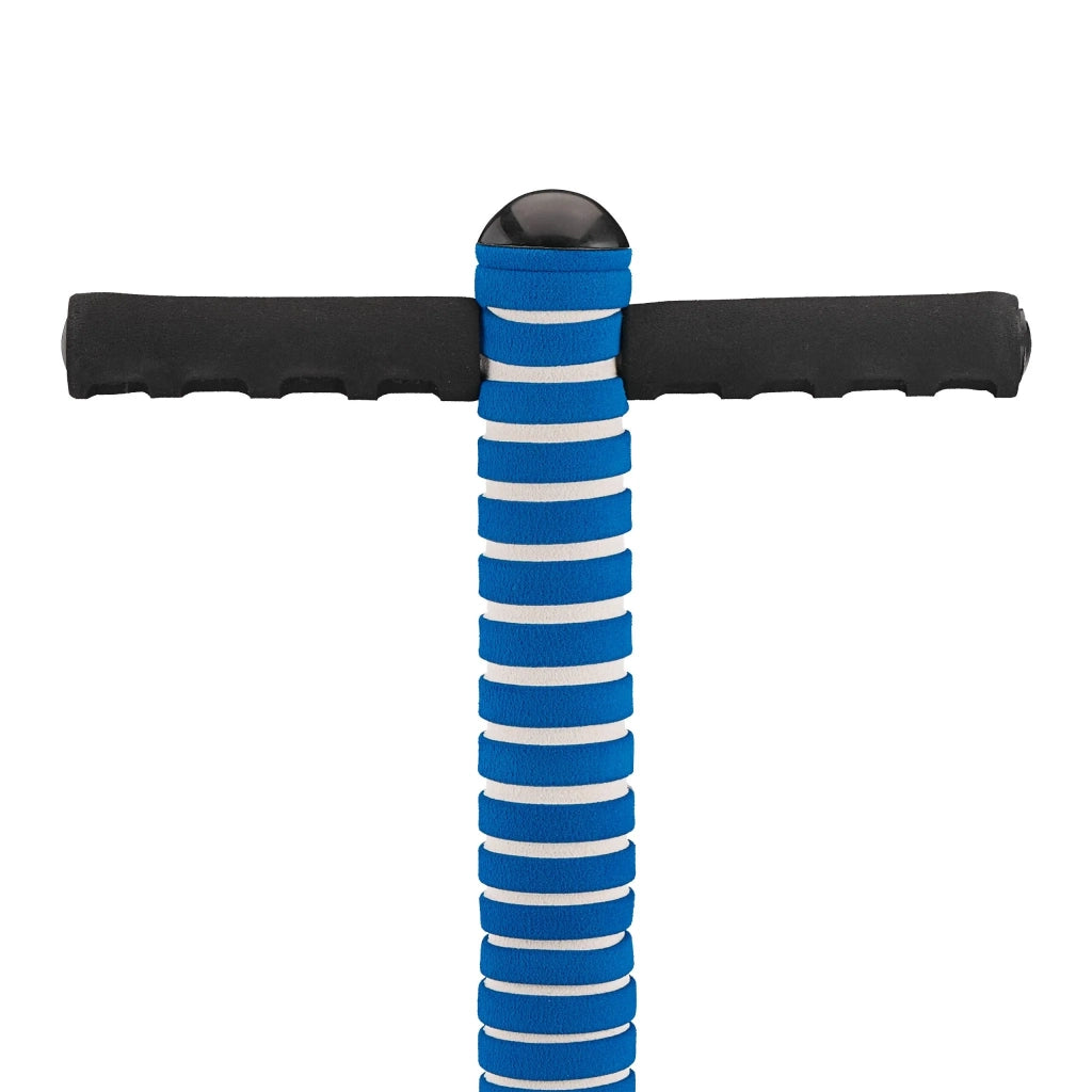 Bastone saltarello per bambini da esterno imbottito 90 x 25 x 25 cm stile sportivo sicuro in acciaio inossidabile blu 13_0013848