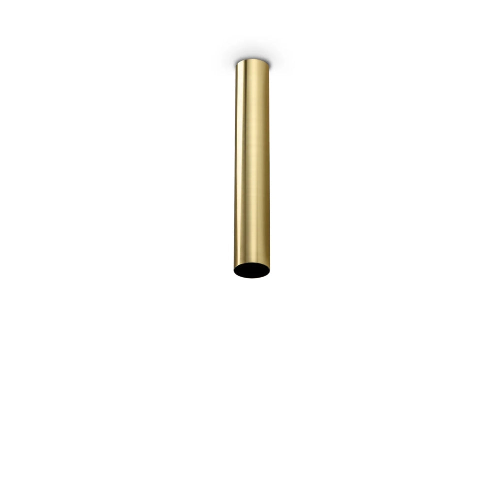Plafoniera Look Ottone Dimmerabile 28W Gu10 Lampadine Incluse Ideal Lux