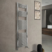Termoarredo bagno cromo L 60x170 interasse 55 cm Sanremo