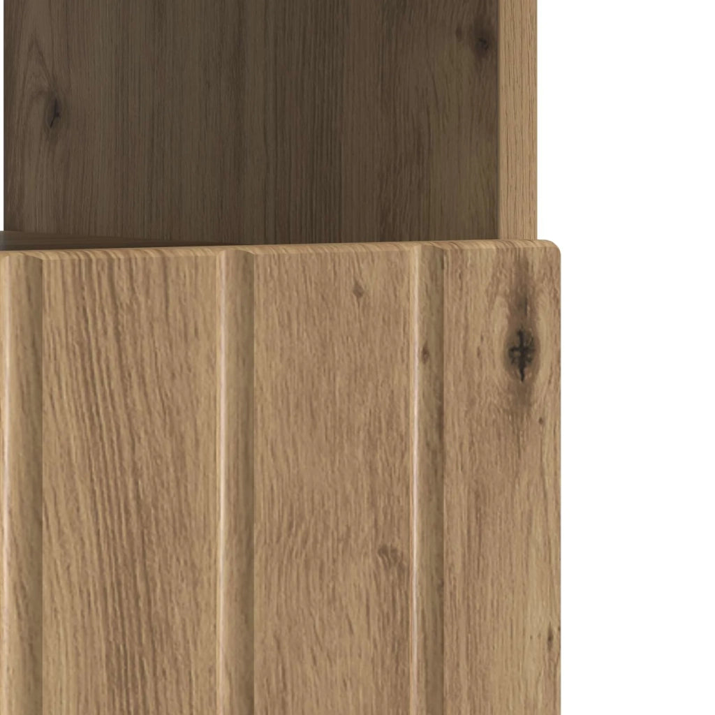 Mobile TV LED ZWOLLE 81 x 35 x 43 cm Rovere Artigianale 896564