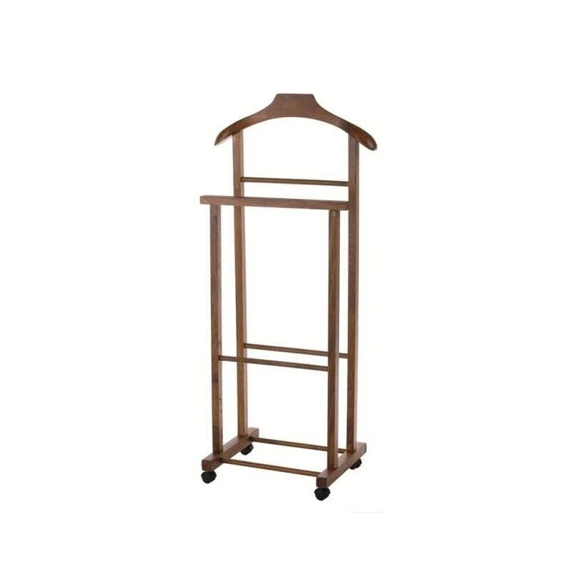 SET 2 MAURY'S DOPPIO INDOSSATORECAMERA COLORE NOCE LEGNO DI FAGGIO 43X33X105 CM