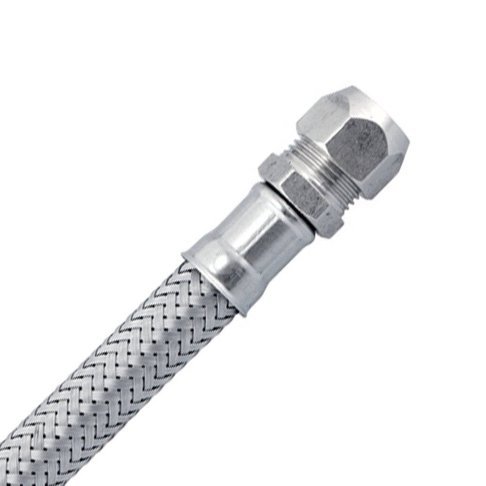 Flessibile in acciaio inox d 1/2" m