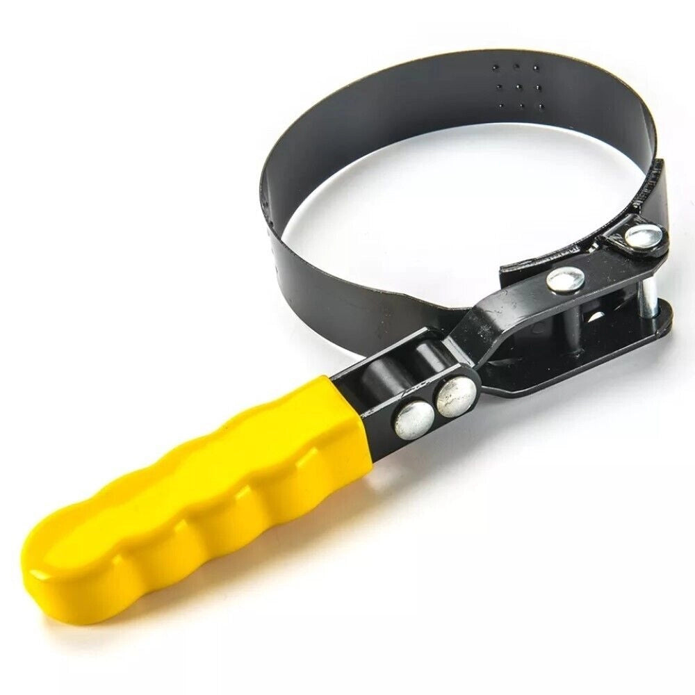 Chiave a nastro regolabile per smontaggio filtro olio auto da 95 a 110mm
