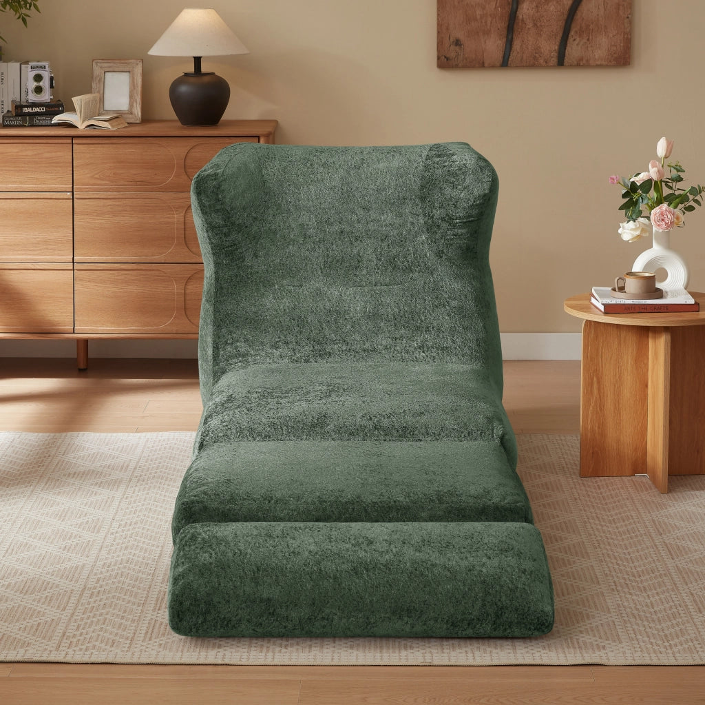 DIVANO Singolo Design Unico Verde in schiuma