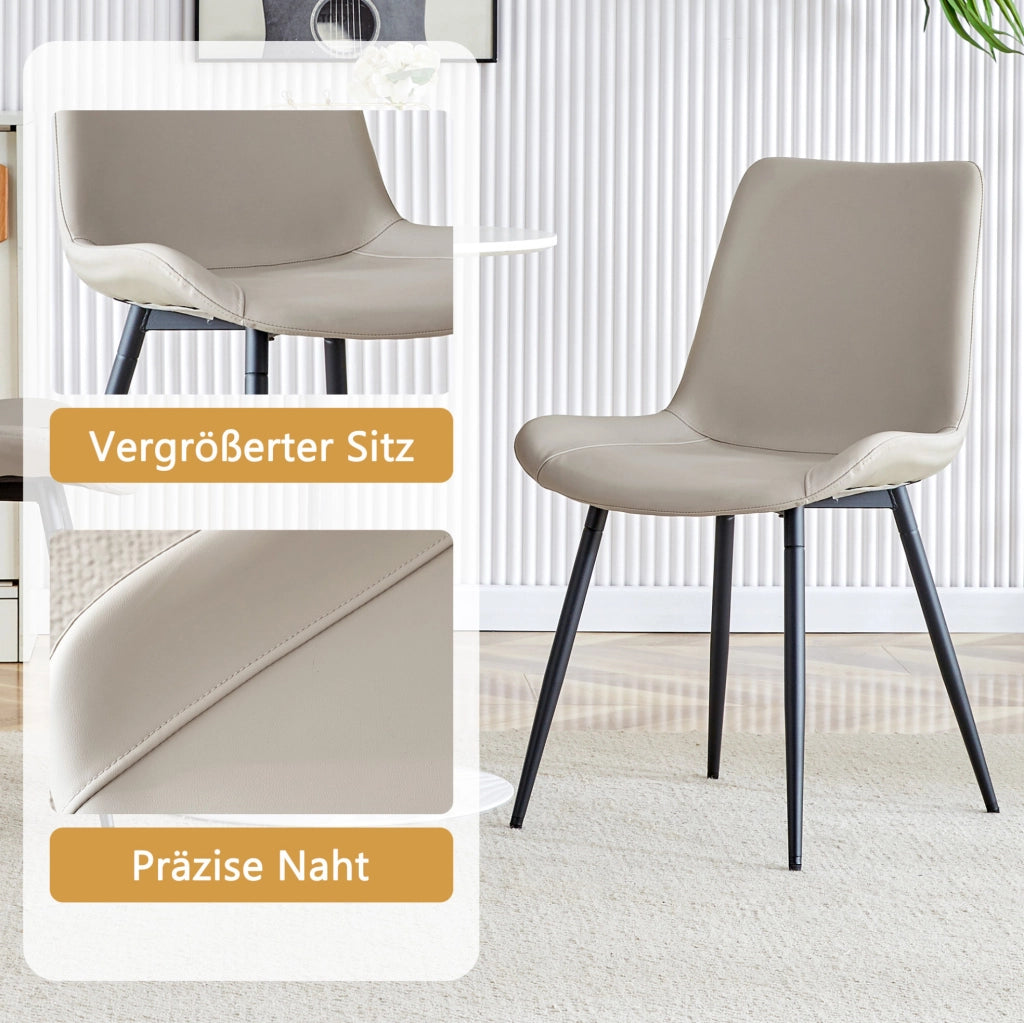 Set tavolo da pranzo rotondo con sedie, Ø 100 cm