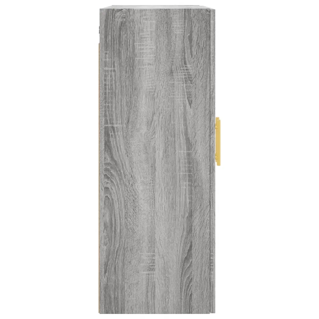 Armoire murale sonoma gris 69,5x34x90 cm