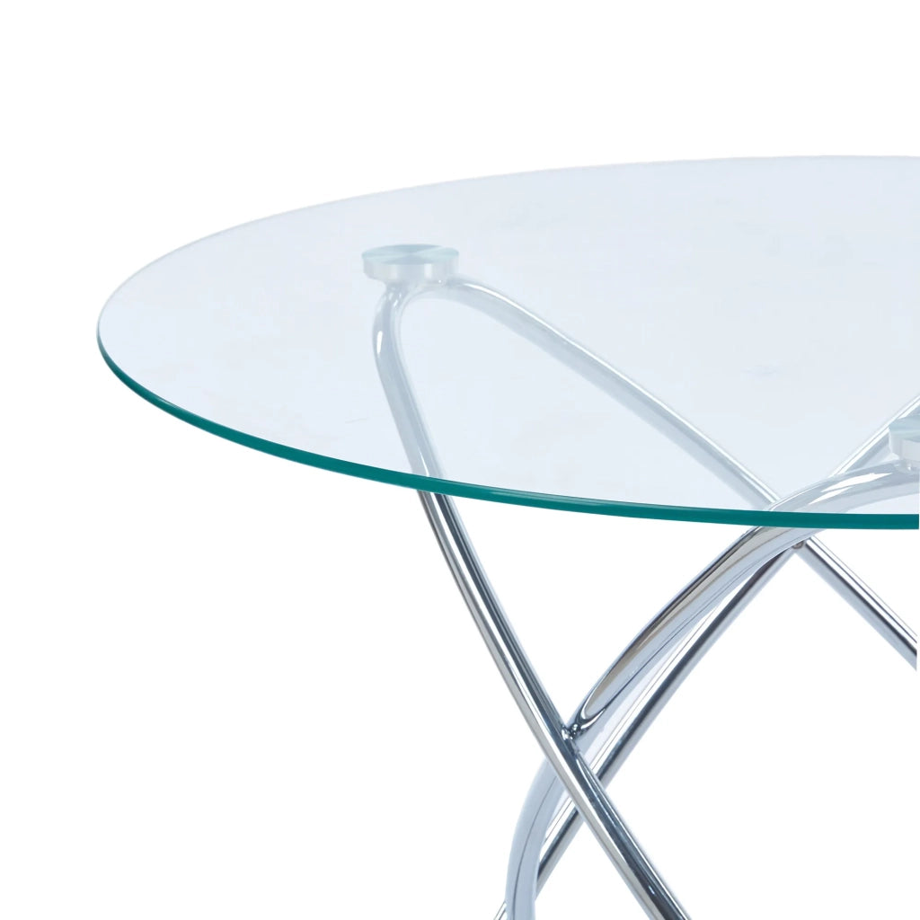 Set da pranzo 5 pezzi: 1 tavolo + 4 sedie