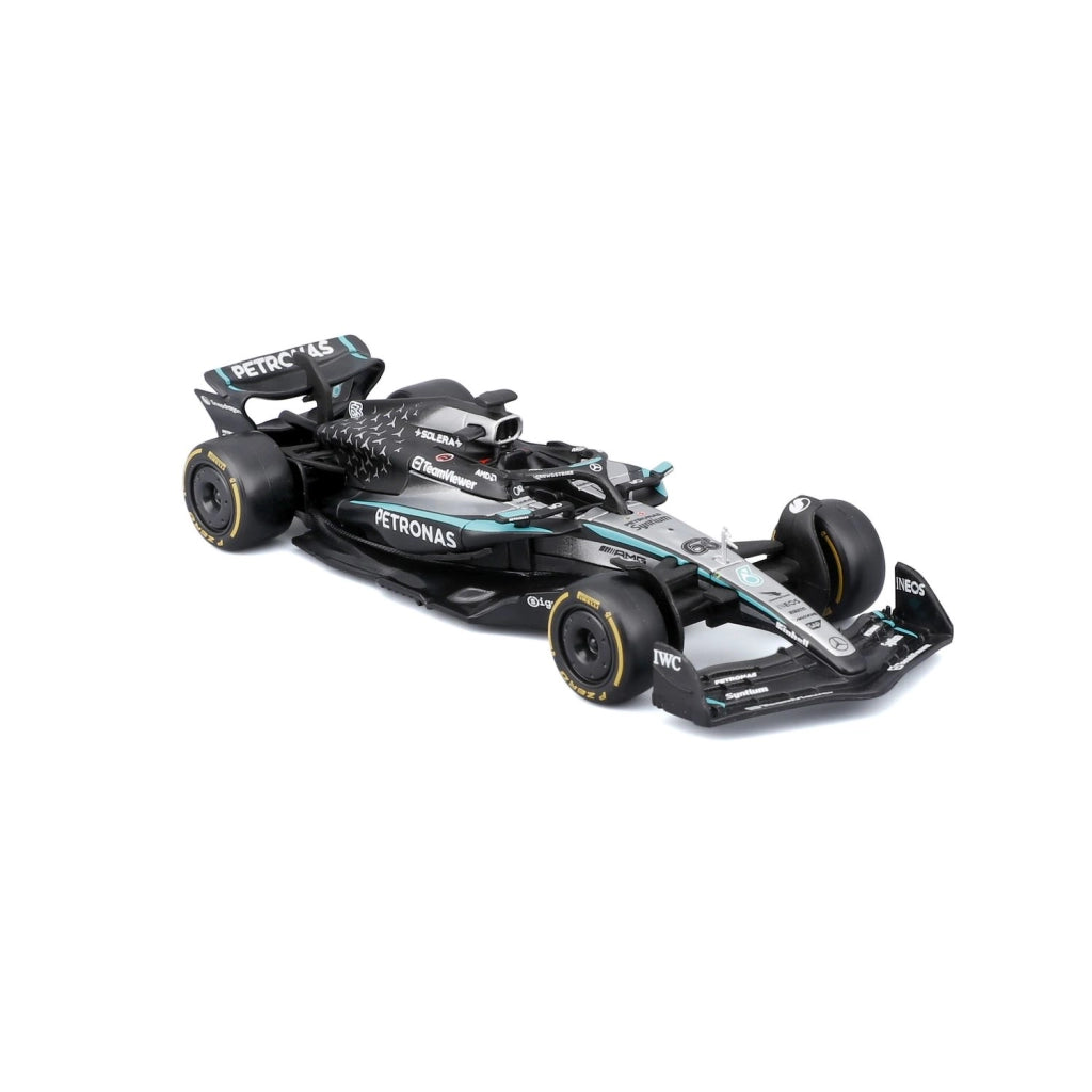 AMG Petronas F1W15 British GP Livery, Modellino in plastica 1:24, Bburago,Eta 3+