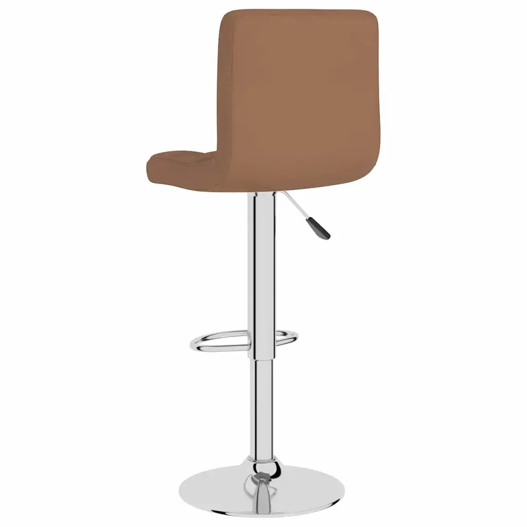 Sgabello da Bar Marrone in Tessuto 334232