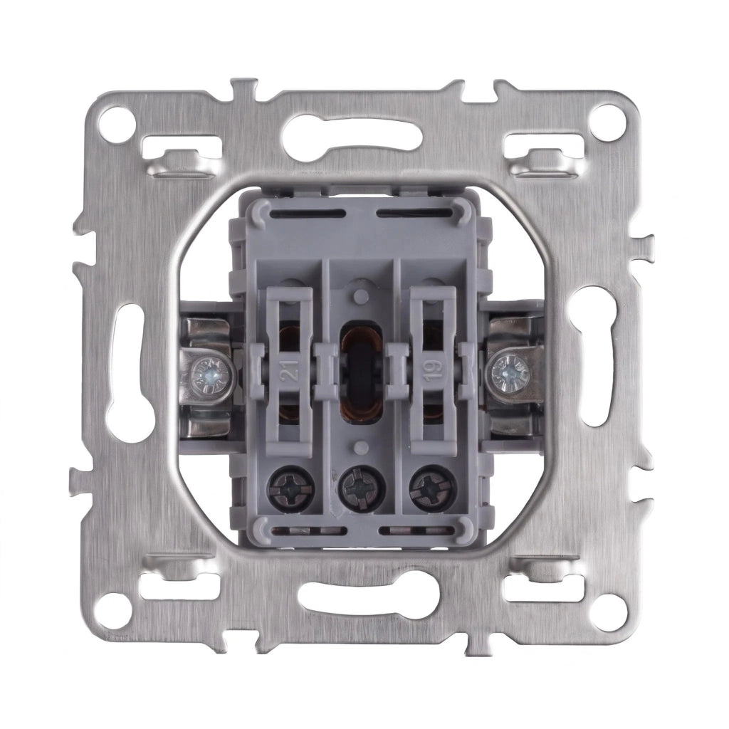Interruttore Doppio Oste Jnh007-w White
