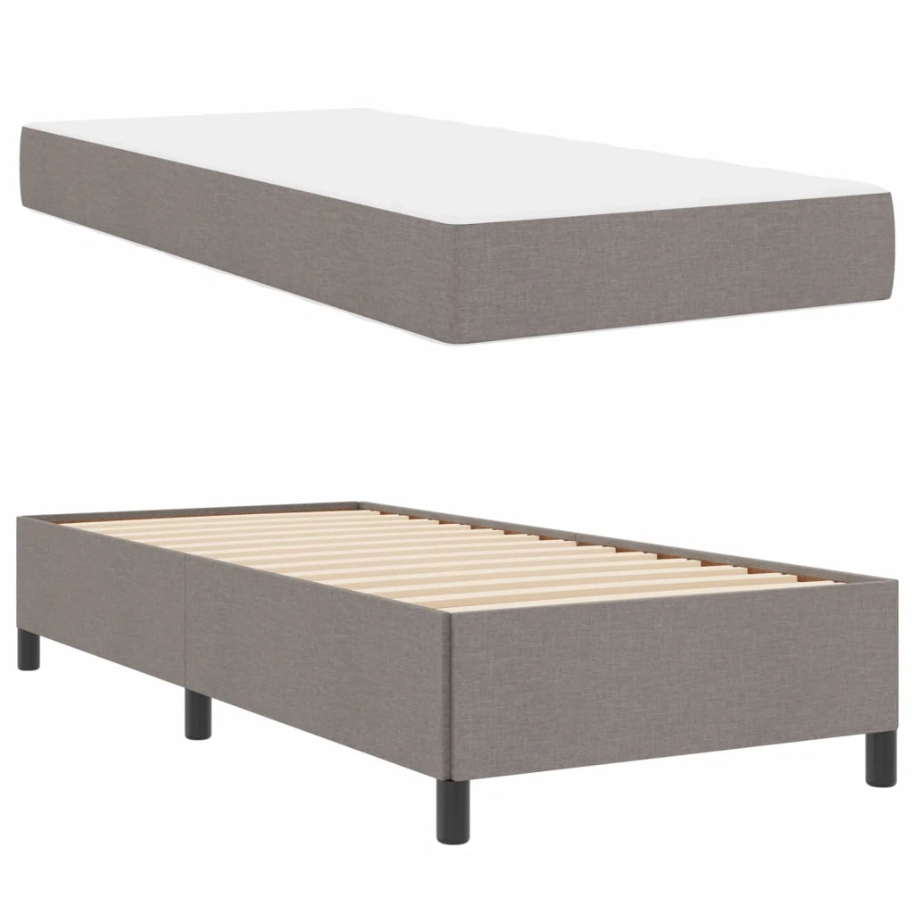 Letto a molle con materasso Talpa 90 x 190 cm Tessuto
