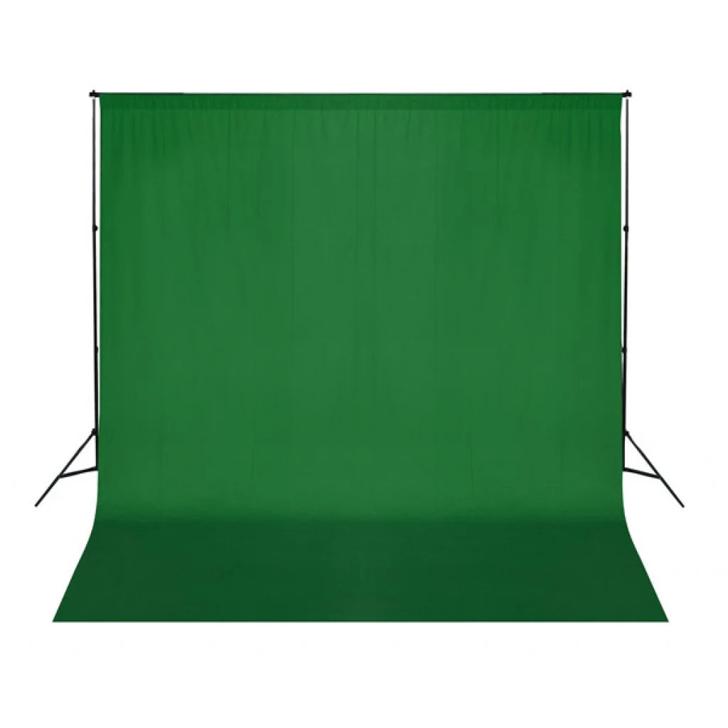 Tessuto per schermo verde (chroma-key) senza cuciture da 3x3 m per uso professionale in studio fotografico e video 1802002/4