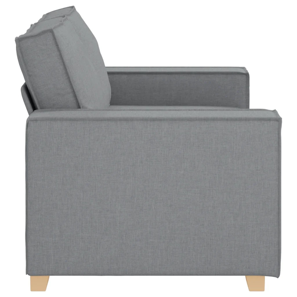 Divano a 2 Posti-Sofa 2 Posti Grigio chiaro 120 cm in tessuto 491557
