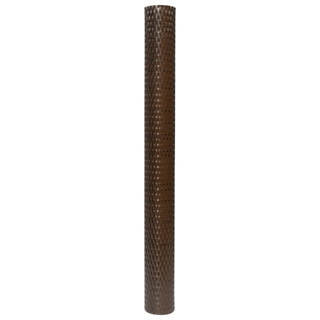 Schermo da balcone | Paravento da Balcone Marrone e Nero 300x90 cm in Polyrattan