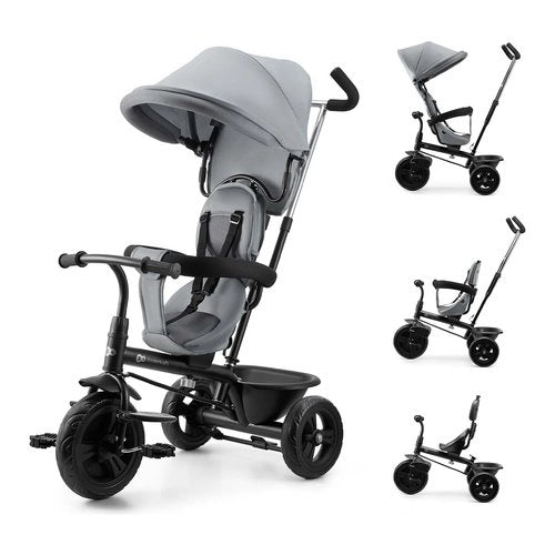 Triciclo kinderkraft krfrwa02gry0000 freeway 2 evolutivo 5 in 1 grey