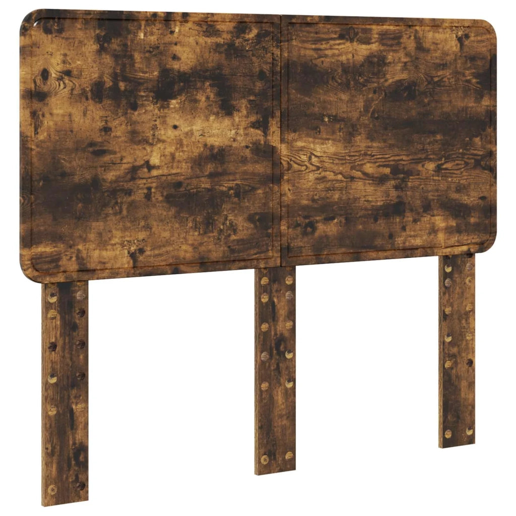 Letto matrimoniale | Letto per adulti | Struttura del letto Rovere fum¨¦ 120 x 190 cm Legno multistrato