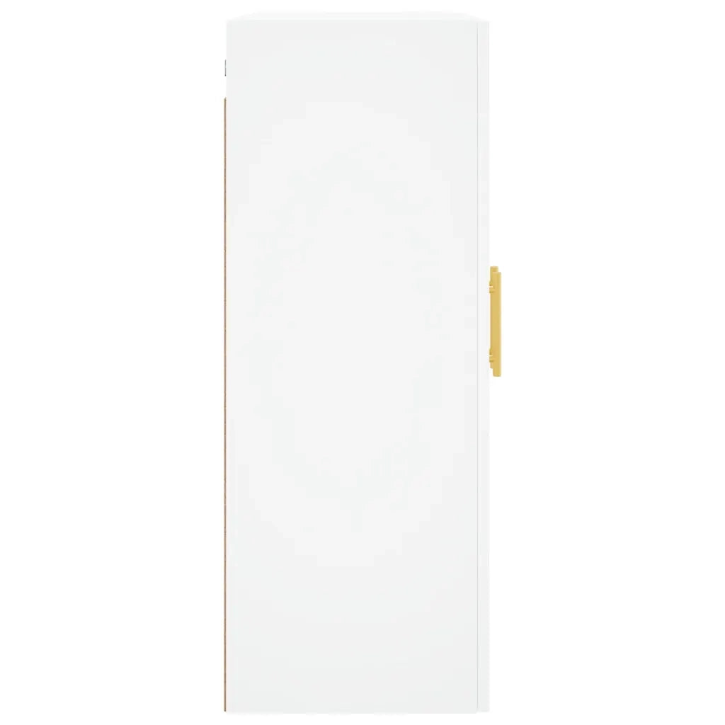 Armoire murale blanc 69,5x34x90 cm