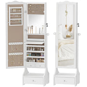 Armadio con specchio e cassetti ¨C Minimal ¨C Bianco
