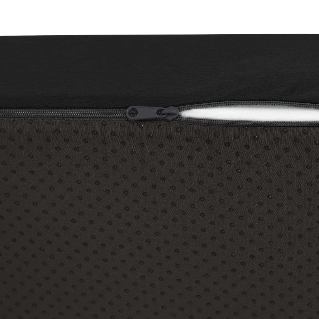 Cuscino per la seduta Nero 40 x 40 x 11 cm Schiuma PU 42020201