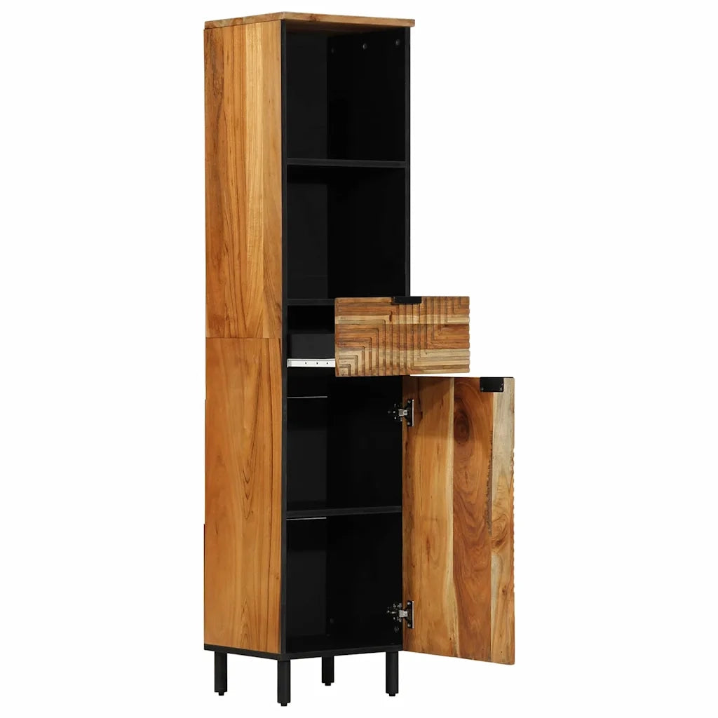 Mobile da Bagno | Armadio da bagno Marrone 38 x 33 x 160 cm