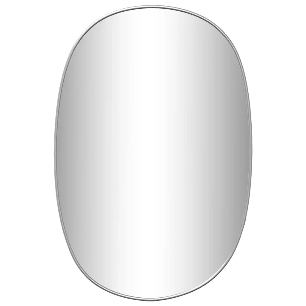 Specchio da Parete Argento 50x35 cm 348211