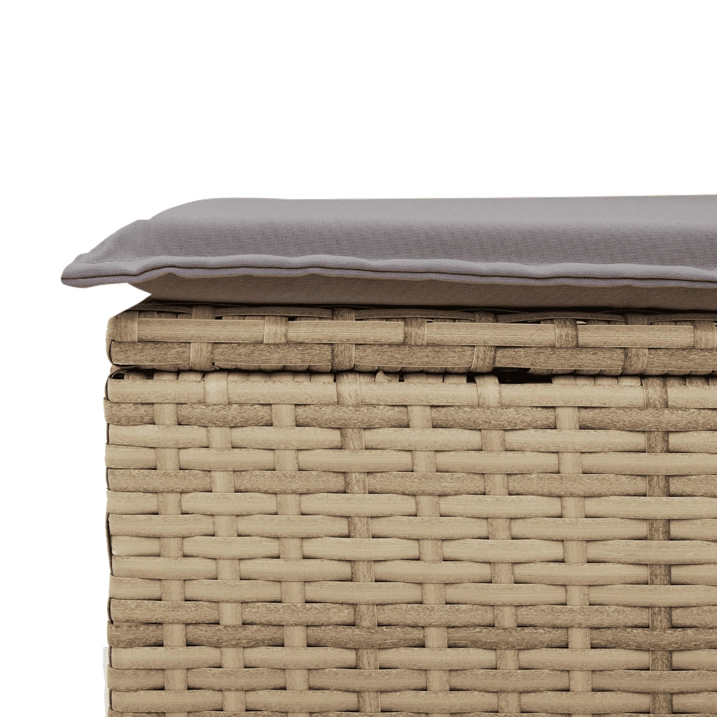 Set Divano da Giardino 8 pz con Cuscini Beige Misto Polyrattan 3265070