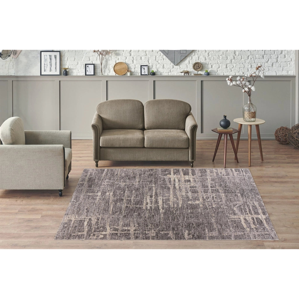 Tappeto di design artistico Jaka 300 Grigio