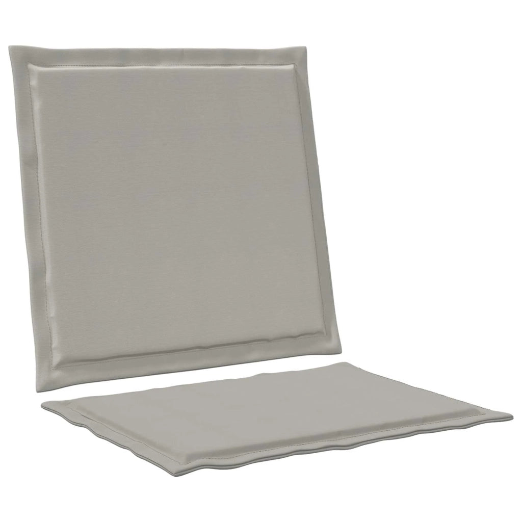 Cuscini per Seduta e Schienale 4 pz | Cuscini per sedie Grigio Chiaro