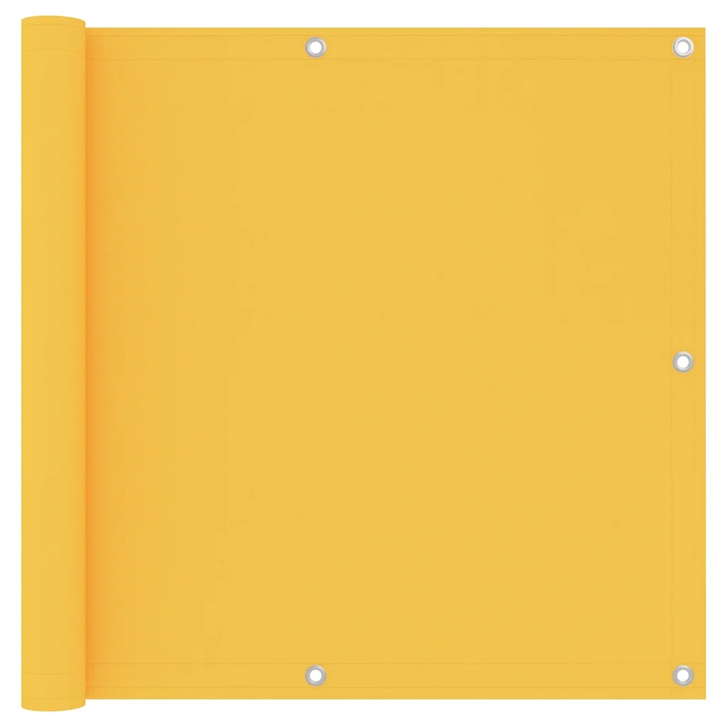 Paravento Balcone Giallo 90x600 cm Tessuto Oxford 135027