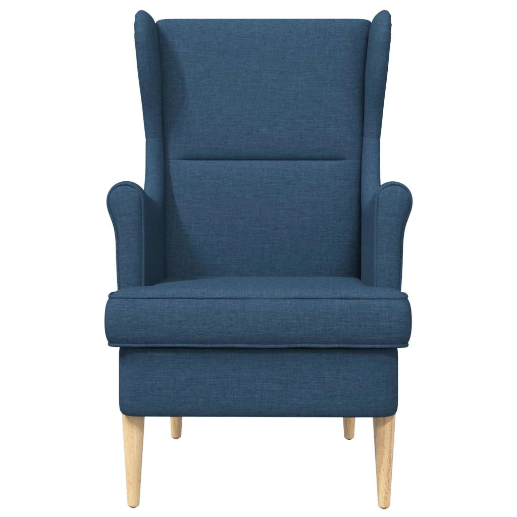 Poltrona-Divano Sedia Blu Tessuto 475953