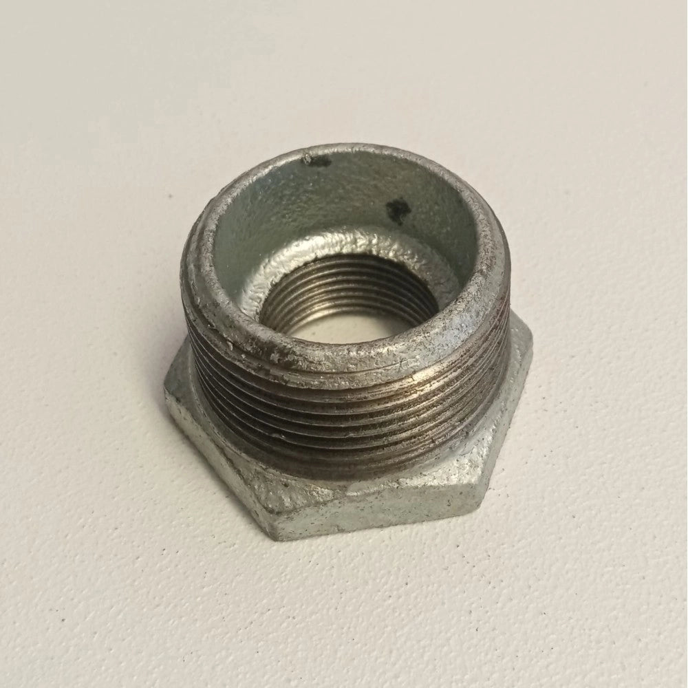 Raccordo mf da 2''x1'' riduzione ghisa zincata malleabile