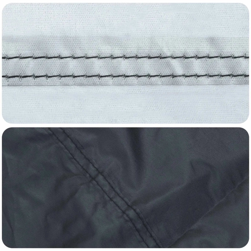 Copertura Tavolo Tinta unita Nero 182 x 102 x 15 cm Tessuto 4106113