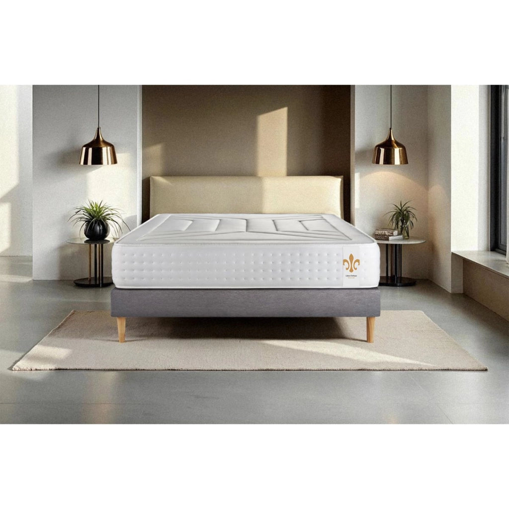 Set materasso e base 200x200 cm - Vingt-Quatre