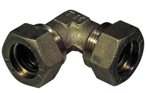 GOMITO A 90  ° DOPPIO  O-RING  TIEMME- 18- TIEMM- pezzi 1