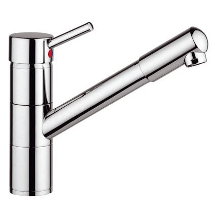 Miscelatore ACQUAMIX 9205 canna bassa girevole e doccia estraibile 9205MISCCRM