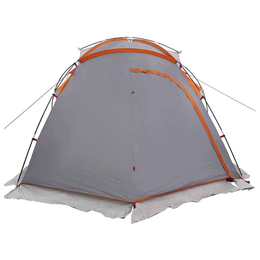 Tenda a tunnel Grigio e arancione 520 x 260 x 180 cm 42017405