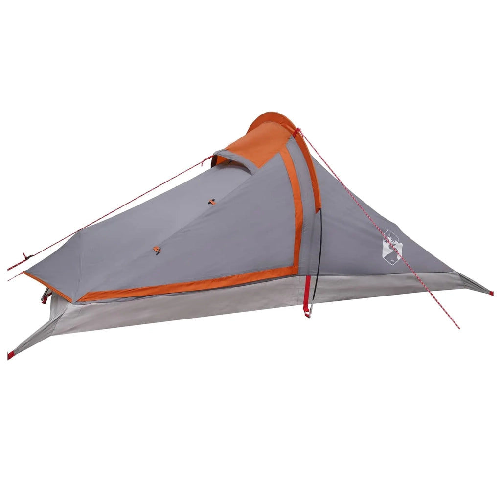 Tenda da backpacking 4 persona Grigio e arancione 42018573