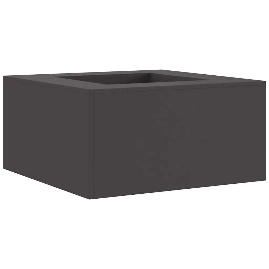 Focolare Nero 80 x 80 x 40 cm Acciaio
