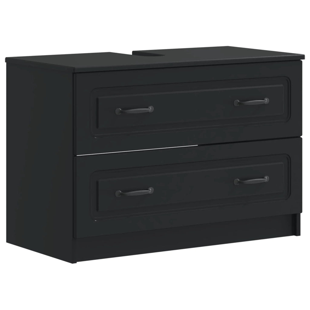 Set di Armadi da Bagno da 2 Pezzi UTRECHT Nero 3417730