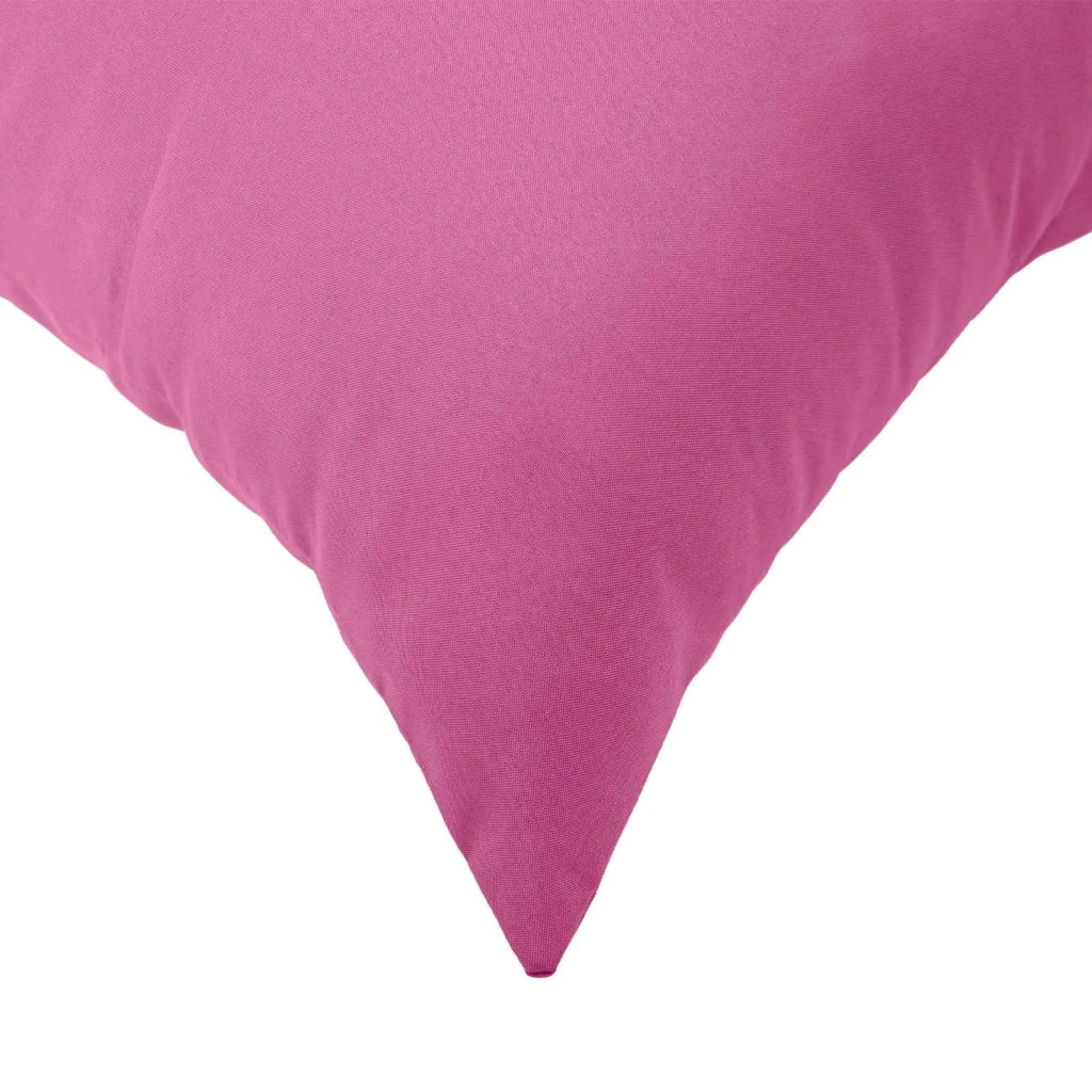 Federa 2 pcs HEERLEN Rosa 80 x 80 cm Poliestere 913675