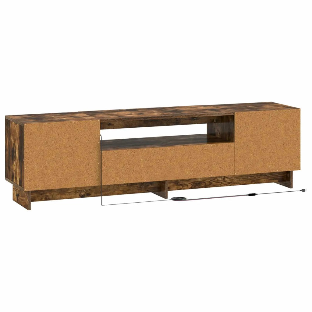 Mobile TV LED EDE 153 x 35 x 43 cm Rovere Fumo 896030