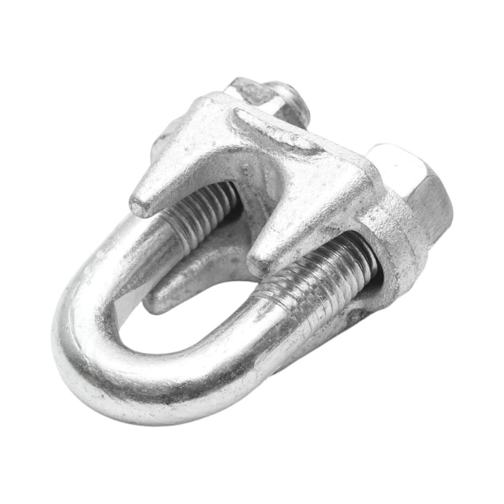 Morsetto zincato DIN 741-22 per cavo da 22 mm Breckner Germany