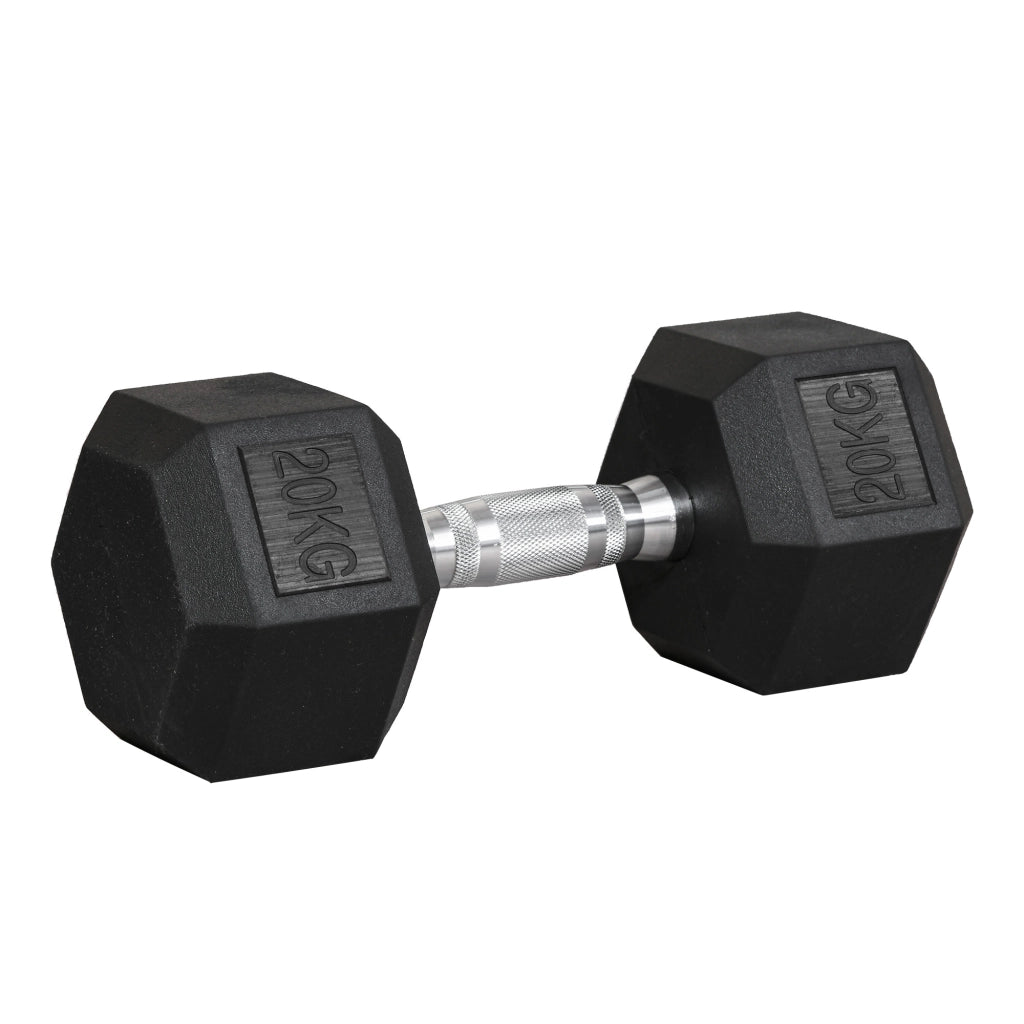 Mancuerna Esagonale 20 kg ¨C Zephmum ¨C Nero