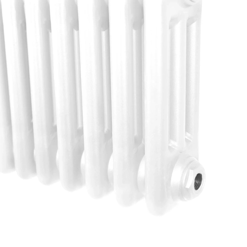 Termosifone Radiatore a 3 colonne per riscaldamento centralizzato verticale Bianco 180x38cm
