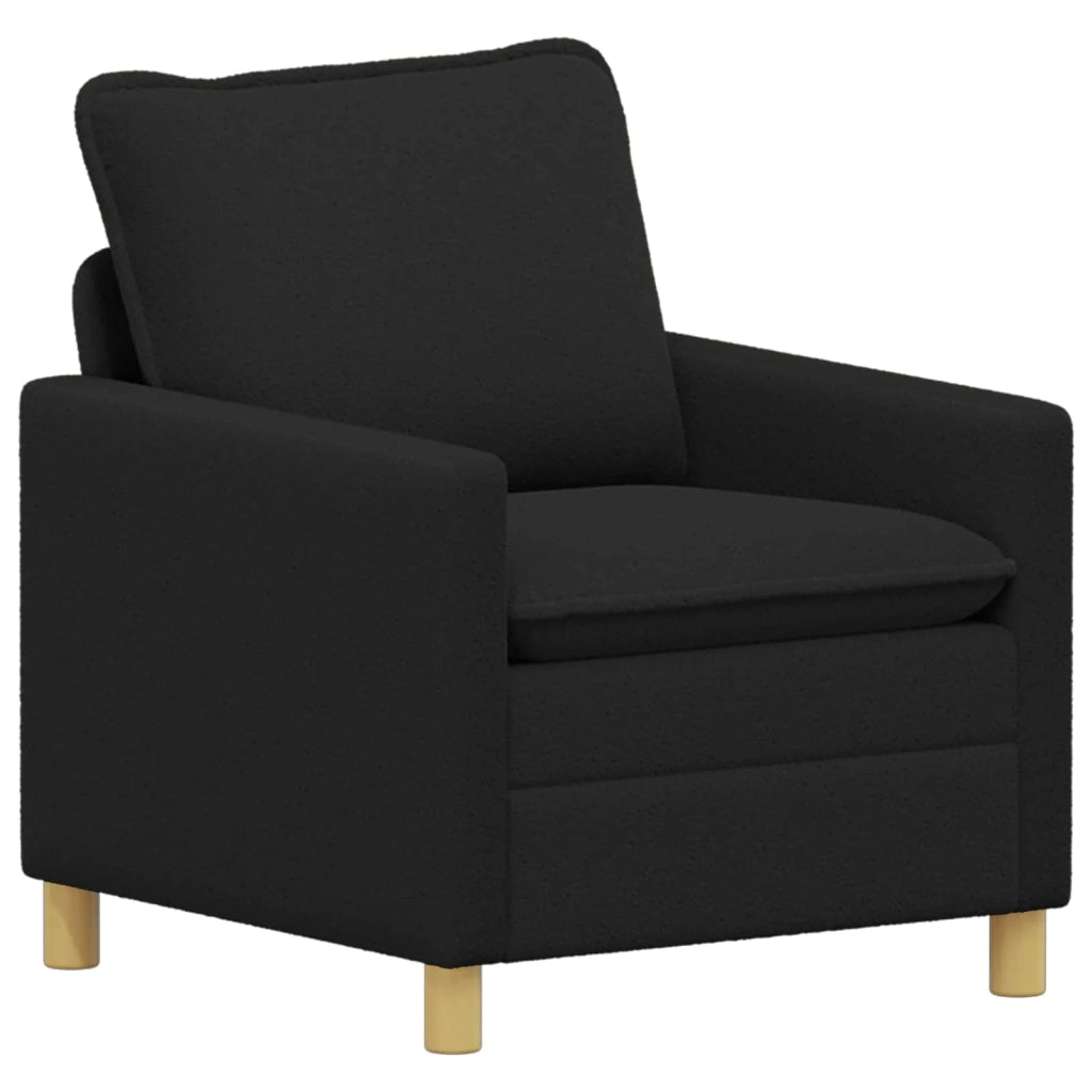 Divano Nero 76 x 81 x 87,5 cm Tessuto 42028769