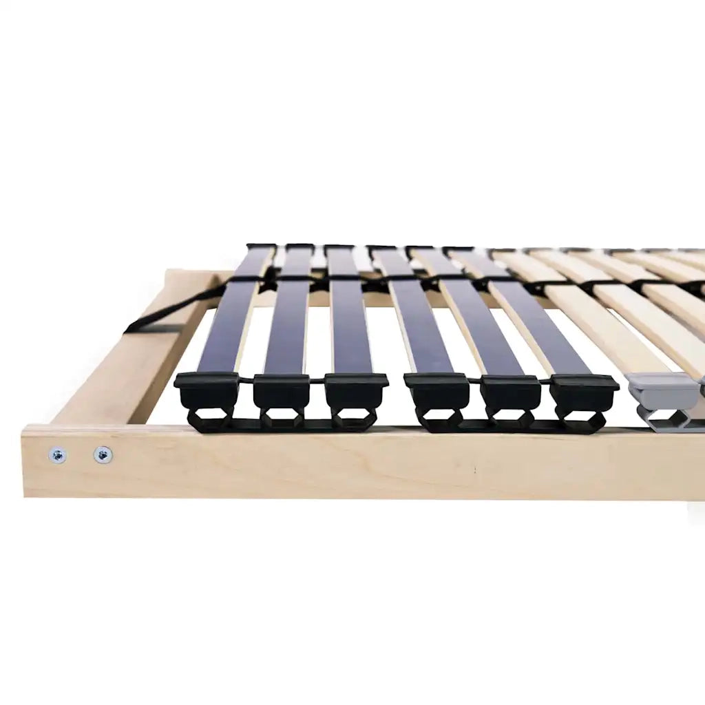 Base a doghe Marrone 70 x 190 cm Legno massello di faggio 42015250